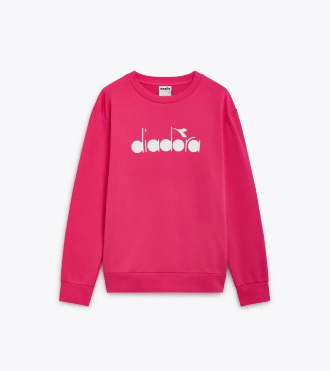 Sweatshirt Crew Logo Sweatshirt – Hergestellt in Italien – Unisex