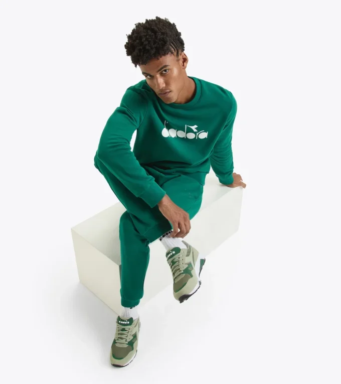 Sweatshirt Crew Logo Sweatshirt – Hergestellt in Italien – Unisex