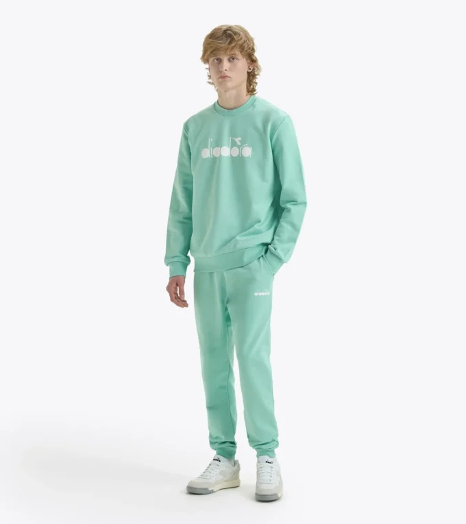 Sweatshirt Crew Logo Sweatshirt – Hergestellt in Italien – Unisex