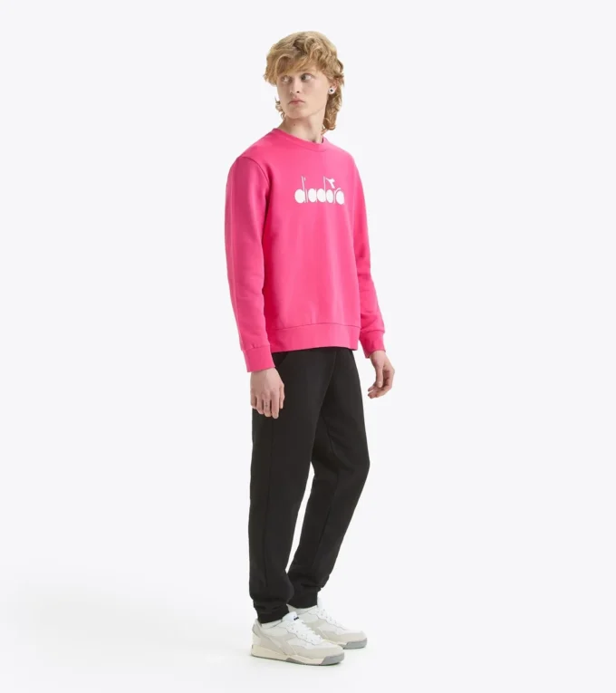 Sweatshirt Crew Logo Sweatshirt – Hergestellt in Italien – Unisex