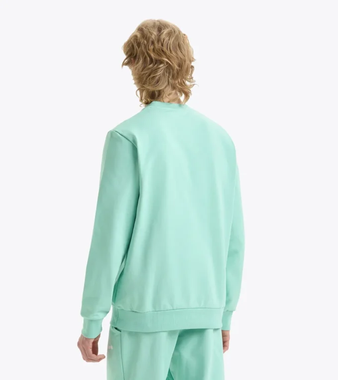 Sweatshirt Crew Logo Sweatshirt – Hergestellt in Italien – Unisex
