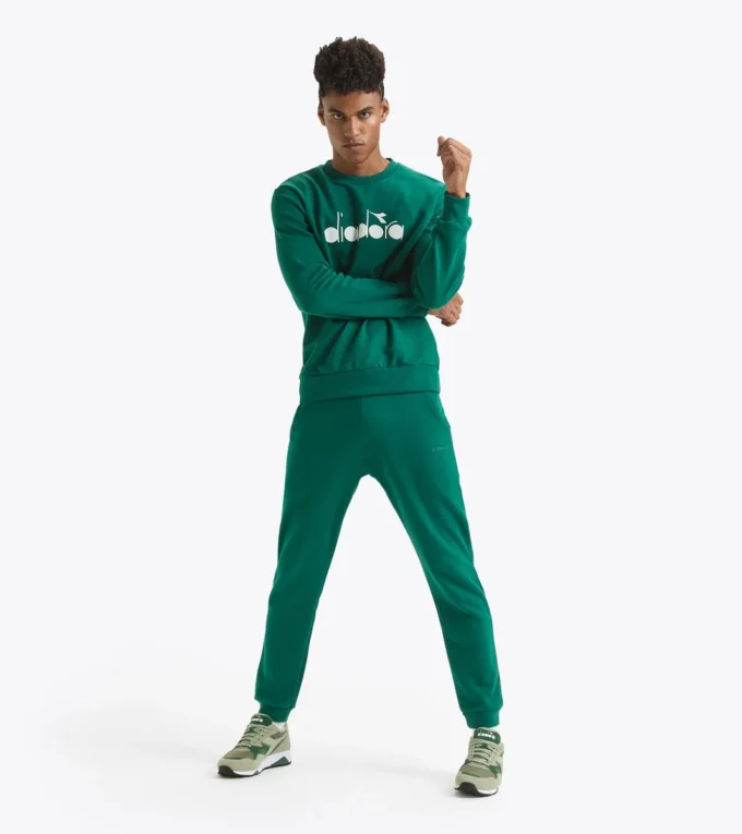 Sweatshirt Crew Logo Sweatshirt – Hergestellt in Italien – Unisex