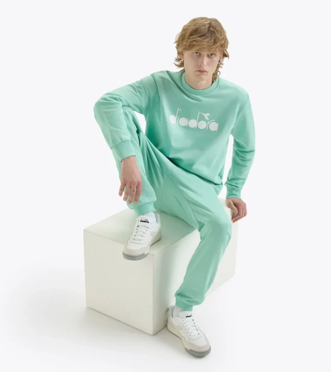 Sweatshirt Crew Logo Sweatshirt – Hergestellt in Italien – Unisex