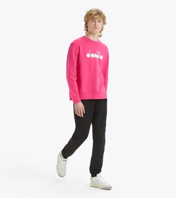 Sweatshirt Crew Logo Sweatshirt – Hergestellt in Italien – Unisex