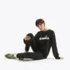 Sweatshirt Crew Logo Sweatshirt – Hergestellt in Italien – Unisex