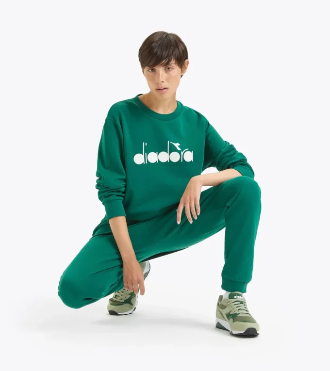 Sweatshirt Crew Logo Sweatshirt – Hergestellt in Italien – Unisex