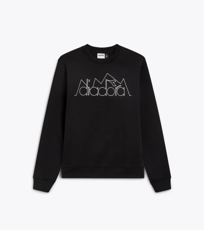 Sweatshirt Crew Route Sportliches Sweatshirt