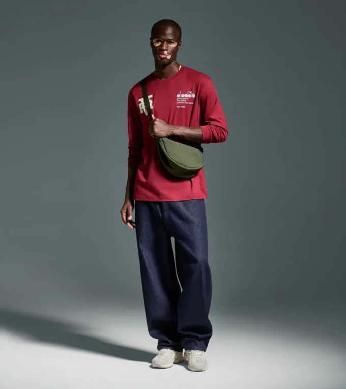 T-Shirt Ls Run Valley T-Shirt im College-Stil – Run Valley