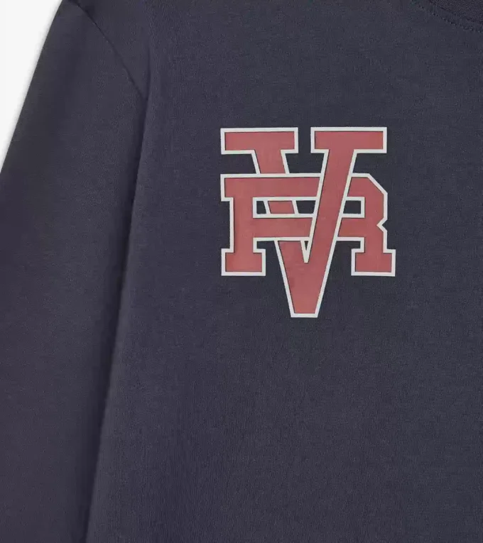 T-Shirt Ls Run Valley T-Shirt im College-Stil – Run Valley