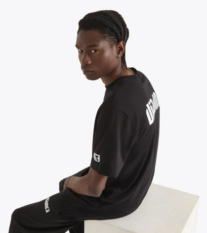 T-Shirt Ss Athl. Logo Sl Baumwoll-T-Shirt