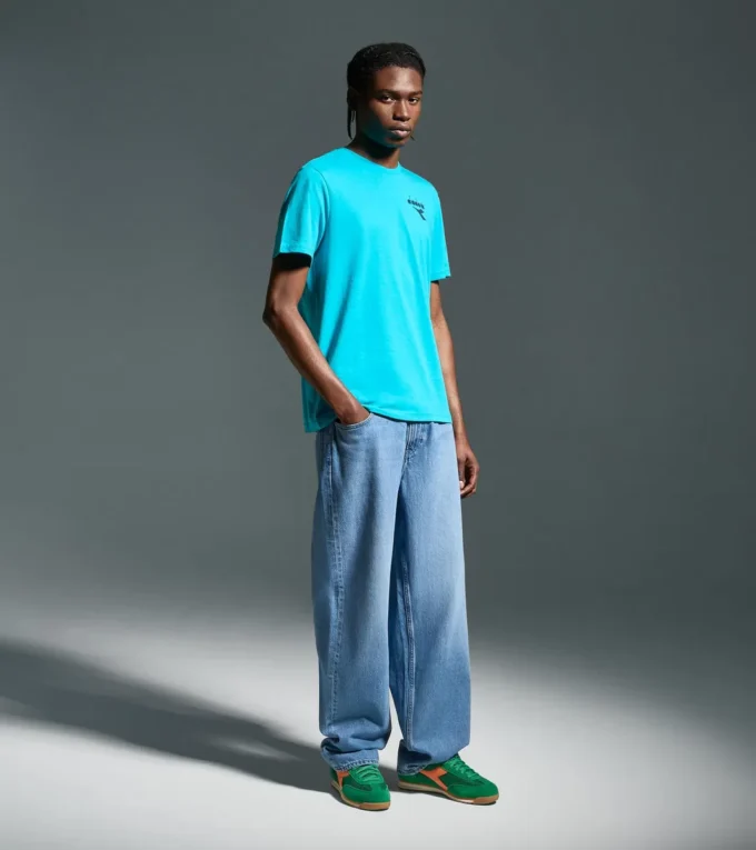 T-Shirt Ss Ess. Sports Sl Baumwoll-T-Shirt