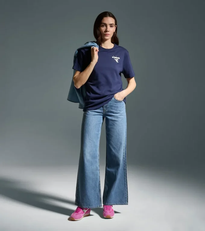 T-Shirt Ss Ess. Sports Sl Baumwoll-T-Shirt