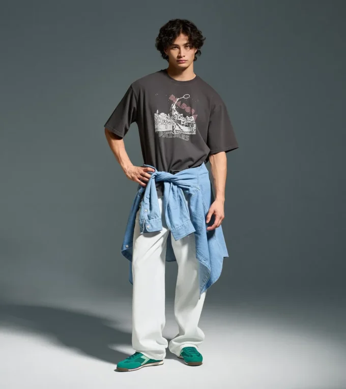 T-Shirt Ss Legacy I Legacy-T-Shirt mit OG-Archivdruck – Made in Italy