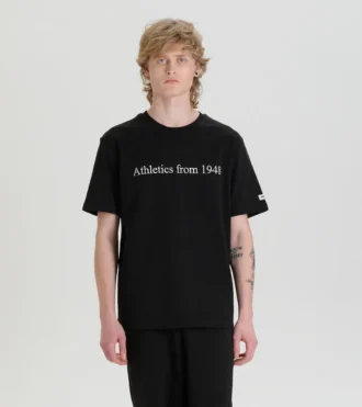 T-Shirt Ss Legacy T-Shirt aus 50 % recycelter Baumwolle – Made in Italy – Unisex