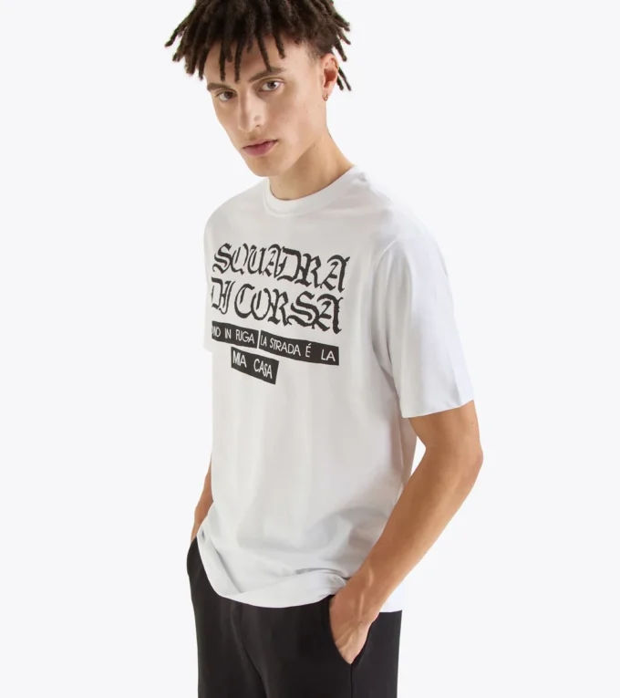 T-Shirt Ss Squadra Di Corsa Squadra di Corsa T-Shirt – Recycelte Baumwolle – Unisex