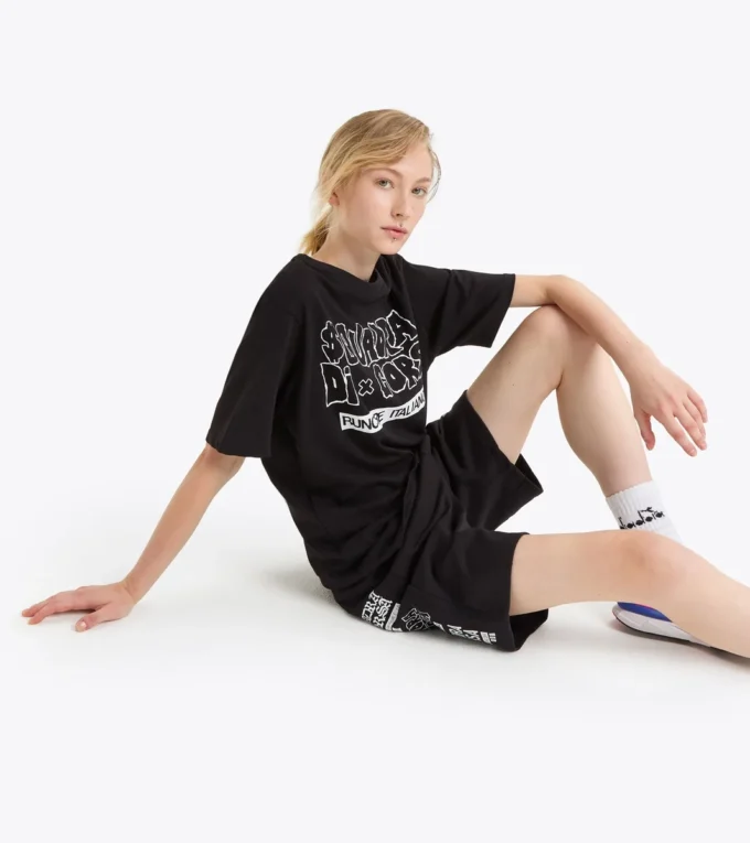 T-Shirt Ss Squadra Di Corsa Squadra di Corsa T-Shirt – Recycelte Baumwolle – Unisex