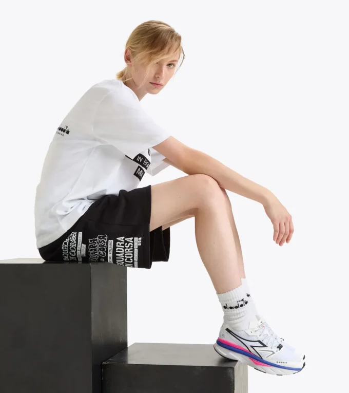 T-Shirt Ss Squadra Di Corsa Squadra di Corsa T-Shirt – Recycelte Baumwolle – Unisex