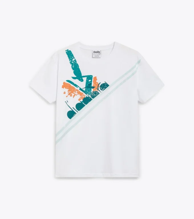 T-Shirt Ss Tennis 90 T-Shirt im Stil der 90er Jahre – Made in Italy