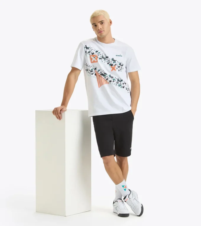 T-Shirt Ss Tennis 90 T-Shirt im Stil der 90er Jahre – Made in Italy