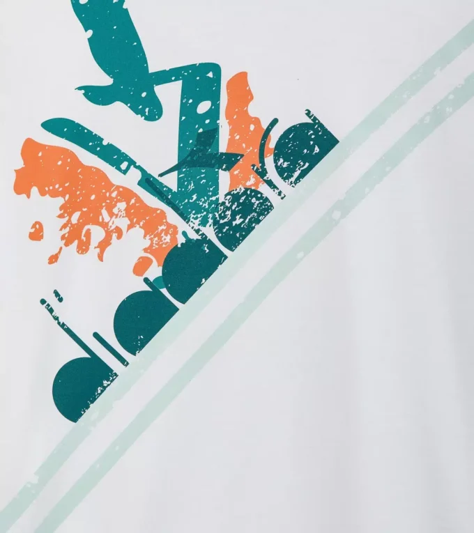 T-Shirt Ss Tennis 90 T-Shirt im Stil der 90er Jahre – Made in Italy