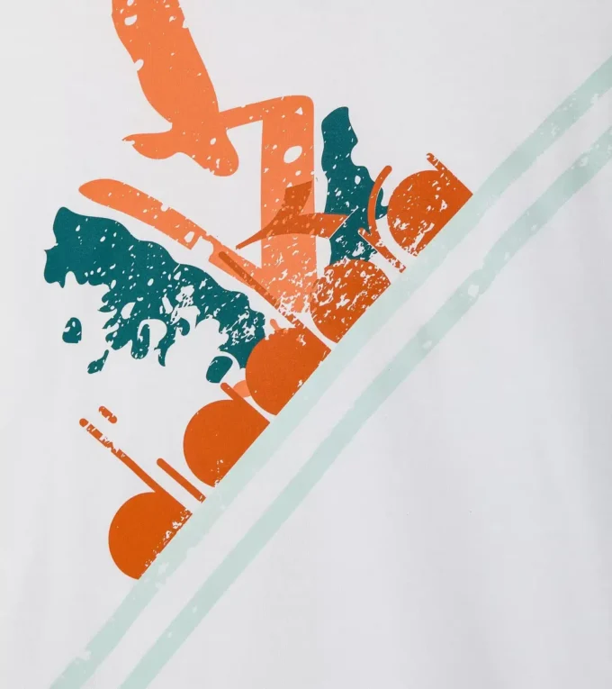 T-Shirt Ss Tennis 90 T-Shirt im Stil der 90er Jahre – Made in Italy