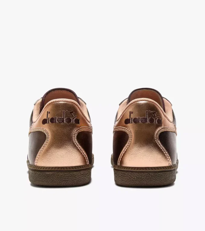 Trainer Metalized Sneakers aus metallisiertem Leder