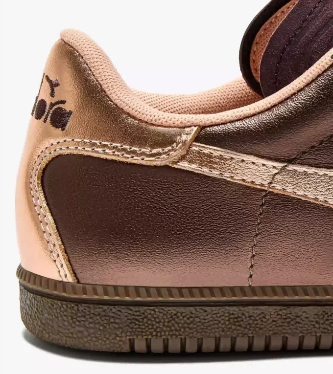 Trainer Metalized Sneakers aus metallisiertem Leder