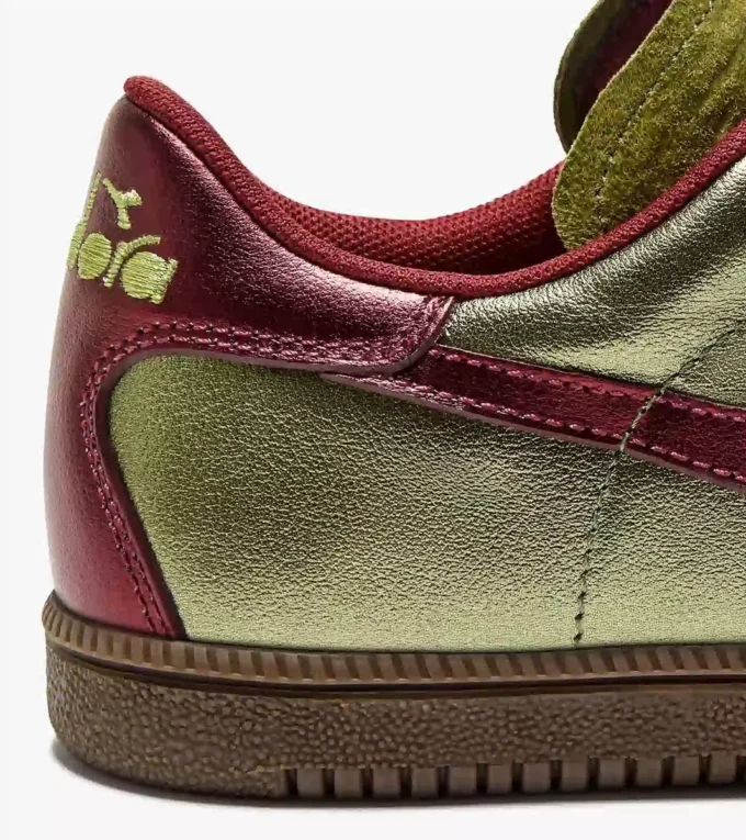 Trainer Metalized Sneakers aus metallisiertem Leder