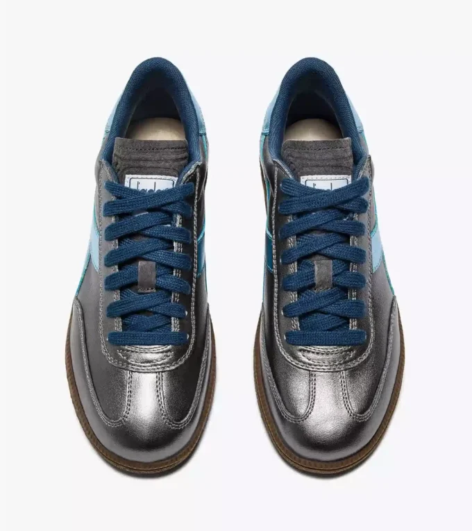 Trainer Metalized Sneakers aus metallisiertem Leder