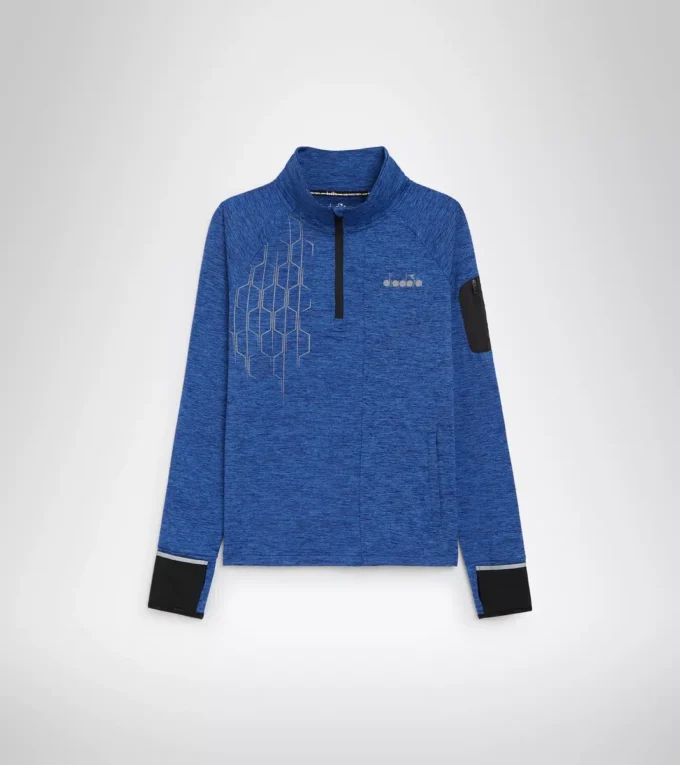 Warm Up Winter Sweat Be One 1/2 Zip-Laufshirt