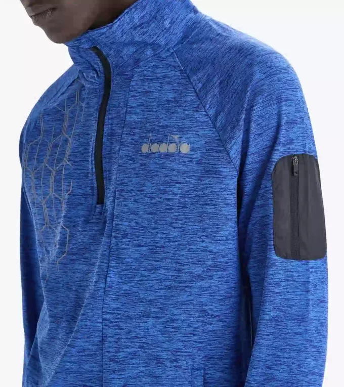 Warm Up Winter Sweat Be One 1/2 Zip-Laufshirt