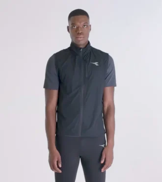 Windbreaker Packbare Weste Packbare Windbreaker-Weste – Laufen